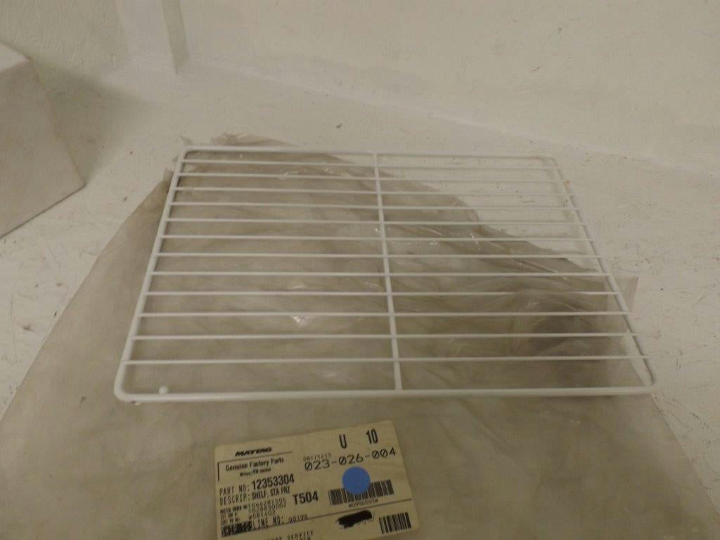 MAYTAG WHIRLPOOL REFRIGERATOR 12353304 FREEZER SHELF NEW MAYTAG WHIRLPOOL REFRIGERATOR 12353304 FREEZER SHELF NEW